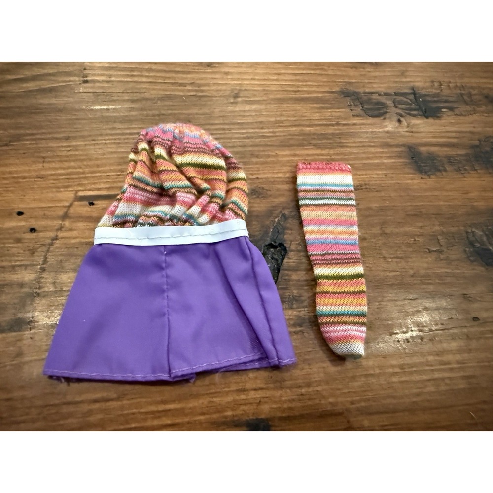 Vintage 1983 Barbie Twice as Nice Mattel #4825 Romper Jumpsuit & 1 Leg warmer